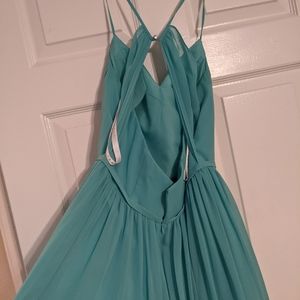 Aqua Bridesmaid Dress